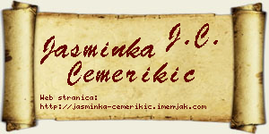 Jasminka Čemerikić vizit kartica